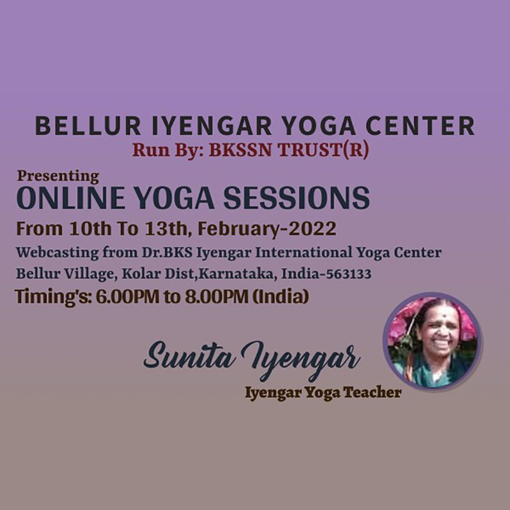 在线瑜伽会议Sunita Iyengar 20122222年2月